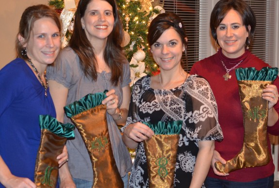 Monogrammed Stockings Monogrammed Stockings
