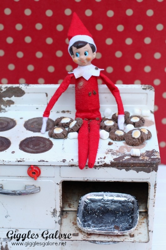 Elf on the Shelf Mini Hot Cocoa Cookies