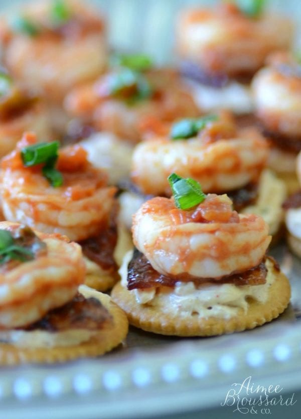 Spicy Creole Shrimp Crackers with New Orleans Style Pig Candy • Aimee's ...