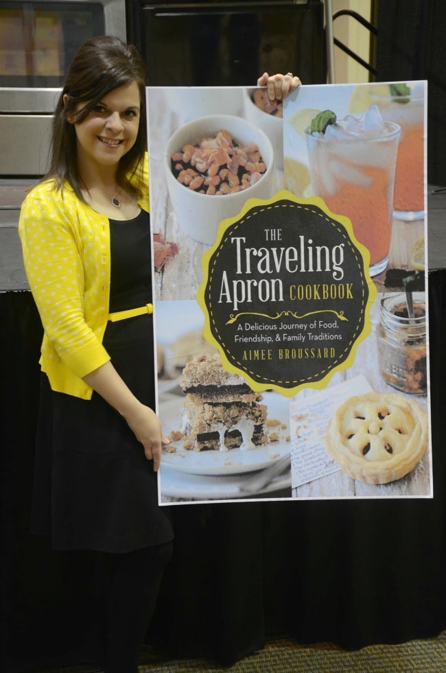 The Traveling Apron Cookbook Cover