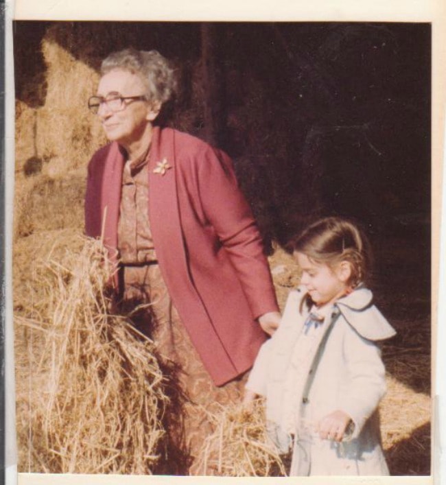 Great Grandmother on the Farm