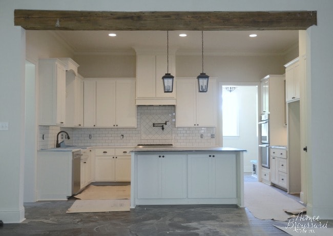 Aimee Broussard & Co. New Construction Kitchen- Pop of Kitchen Color Contest