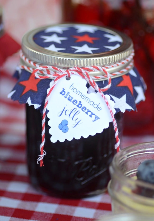 Patriotic Porch Party Blueberry Jelly