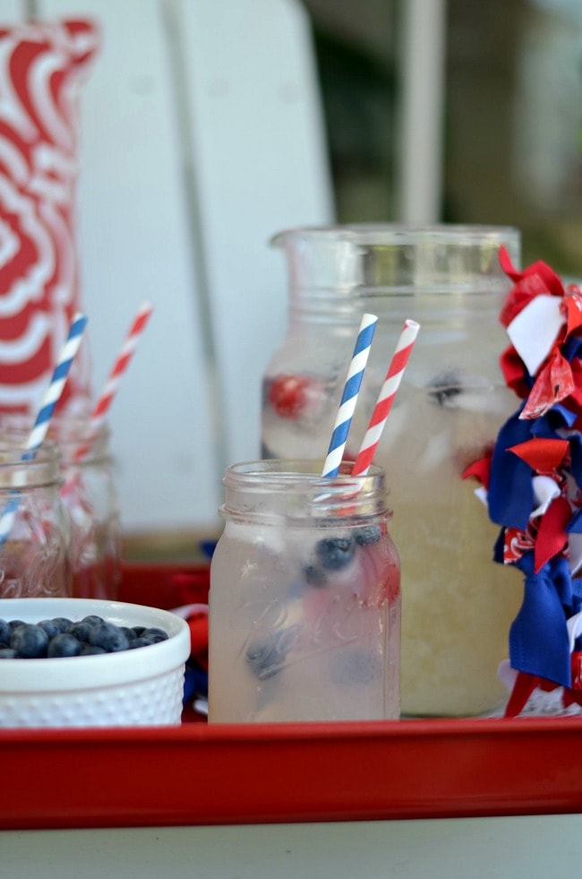 Patriotic Porch Party Lemonade