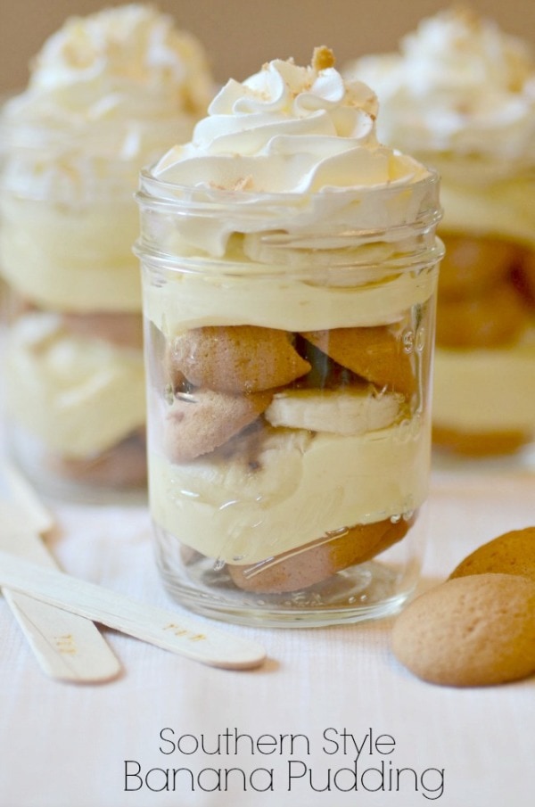 Southern Style Banana Pudding Aimee S Pretty Palate   Southern Style Banana Pudding 600x905 