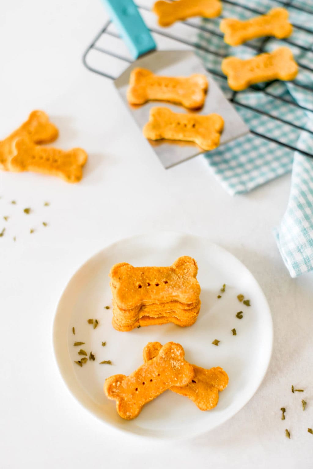 Pumpkin and Brown Rice Flour Dog Treats • Aimee's Pretty Palate