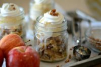 Mason Jar Apple Pie A La Mode /Aimee Broussard's 52 Pies Project