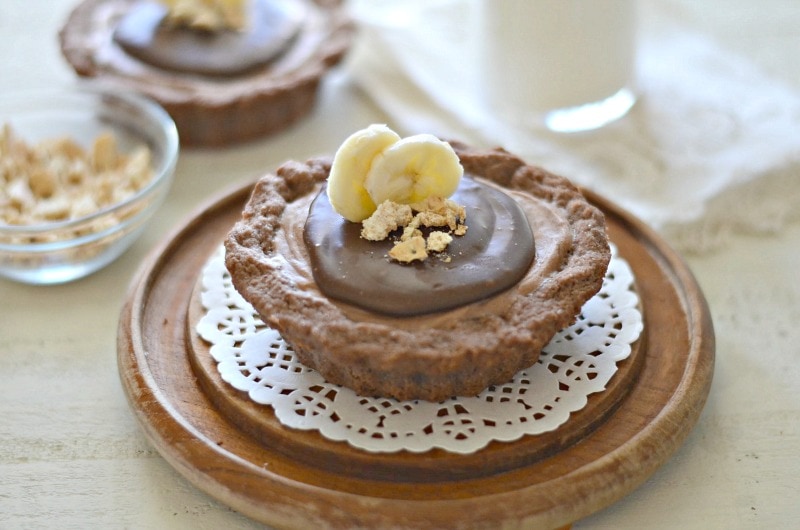 52 PIES PROJECT: CHOCOLATE CRUST NUTELLA TARTLETS