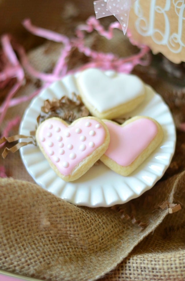 Valentine's Day Sugar Cookies 