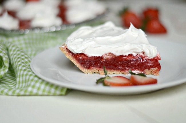 Louisiana's Best Strawberry Pie featured on AimeeBroussard.com