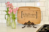 kitchen cutting board sign