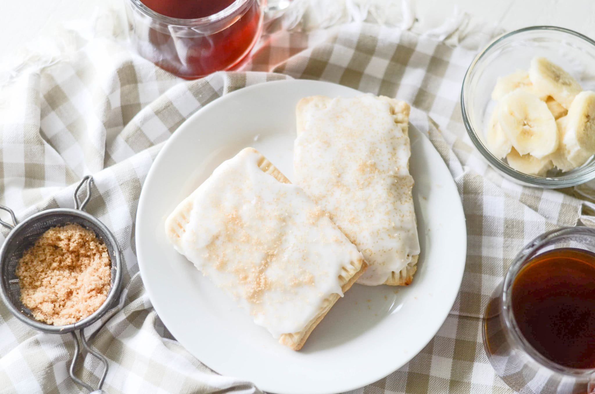 Bananas Foster Pop Tarts