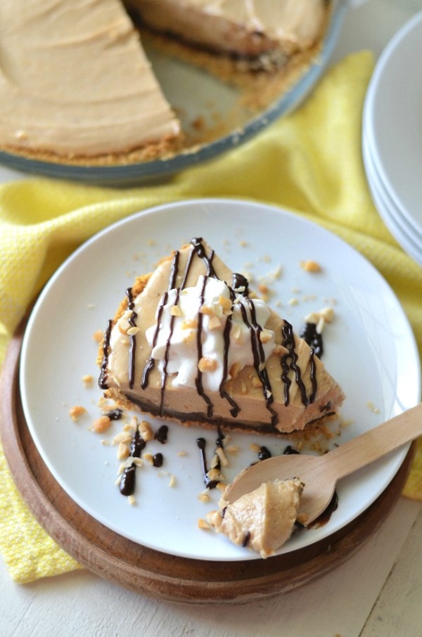 Peanut Butter Banana Icebox Pie