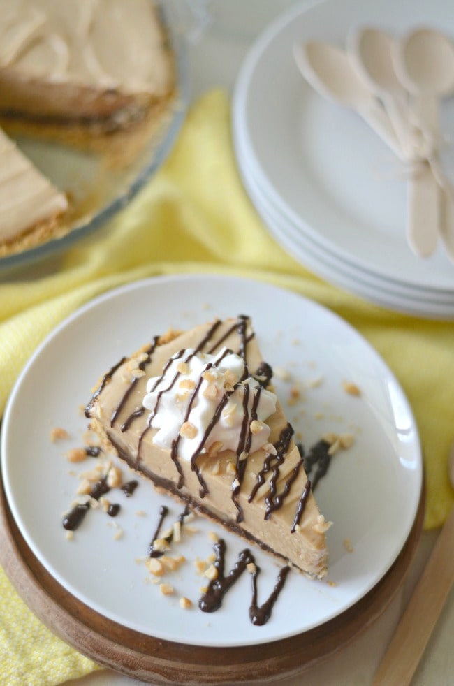 Peanut Butter Banana Pie/ Aimee Broussard's 52 Pies Project 
