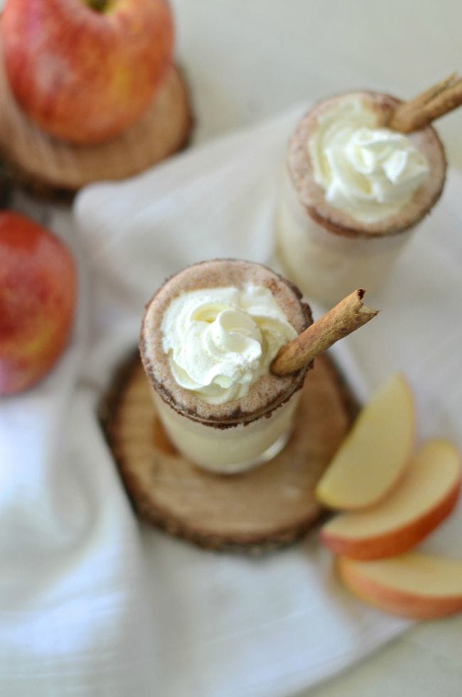Apple Pie a la Mode Cocktail 