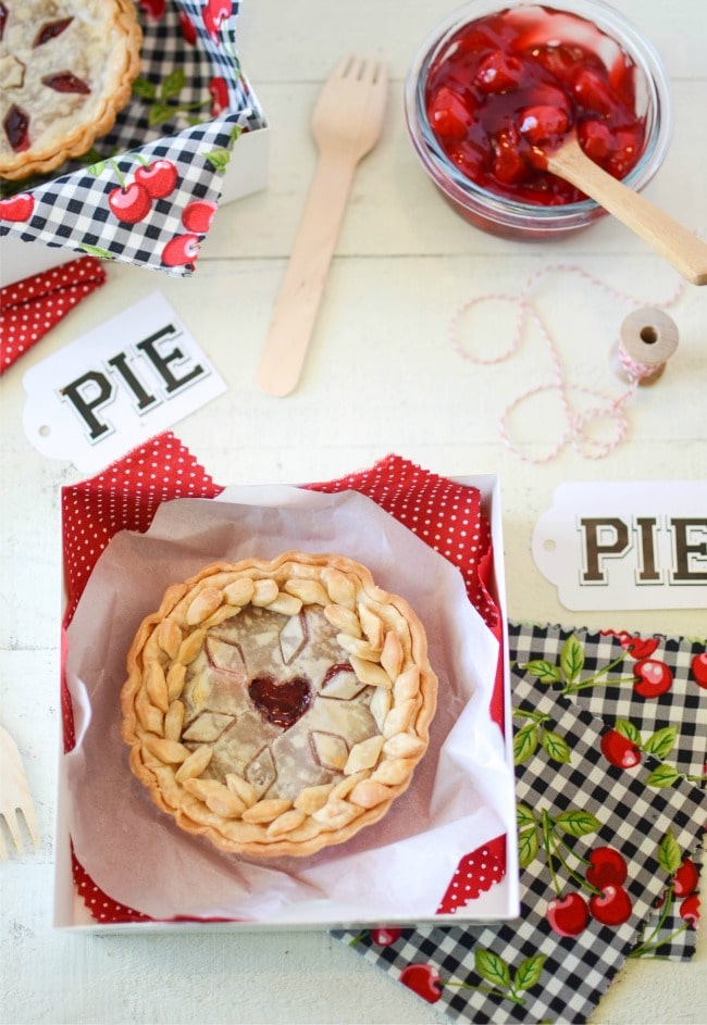 Mini Cherry Pie Recipe from Aimee Broussard's 52 Pies Project