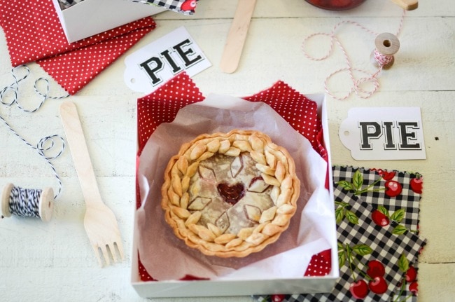 Mini Cherry Pie Recipe from Aimee Broussard's 52 Pies Project. 
