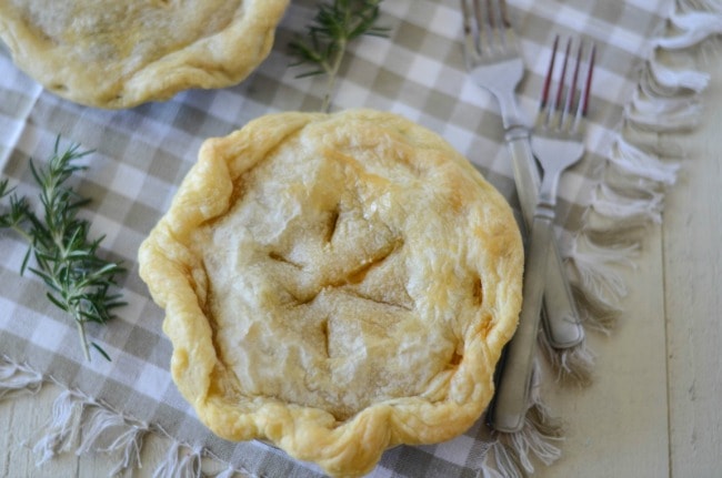 Puff Pastry Chicken Pot Pies