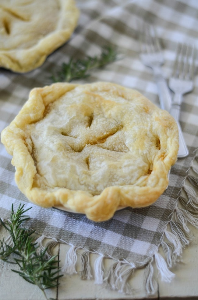 Puff Pastry Chicken Pot Pies