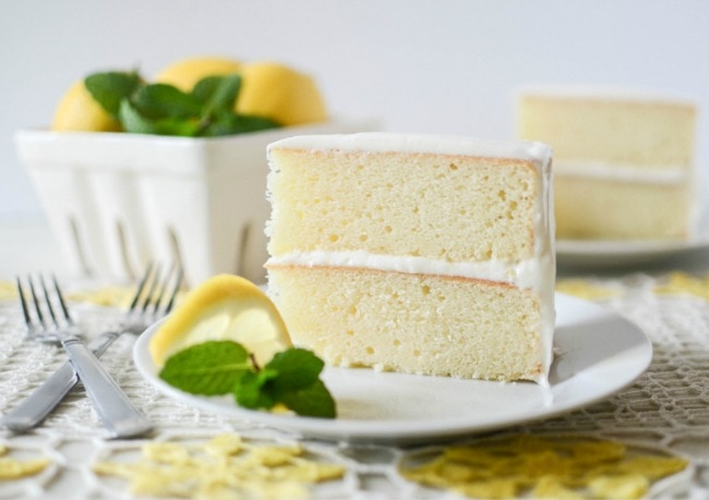 Homemade Lemon Cake 