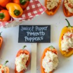 Sweet Pepper Pimento Cheese Poppers