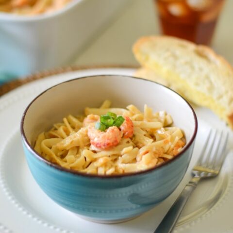Easy Crawfish Fettuccini
