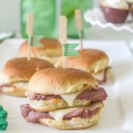 Corned Beef Sliders with Homemade Thousand Island Dressing