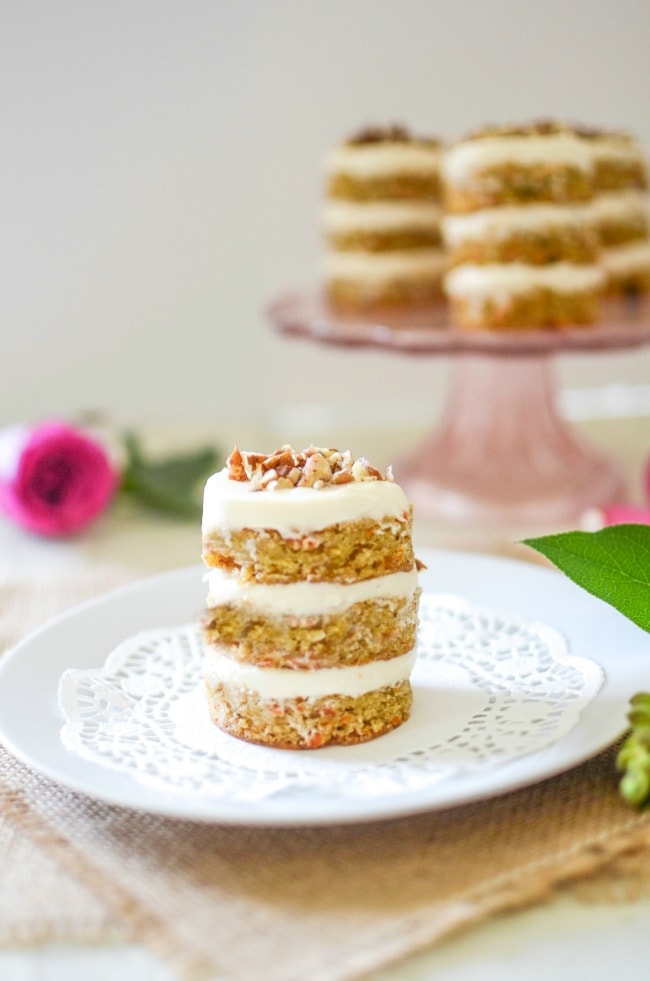 Naked Carrot Cake Stackers