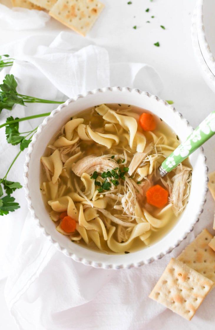 Slow Cooker Chicken Noodle Soup