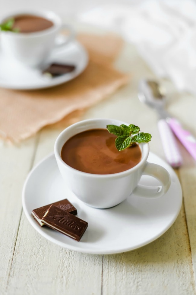 Andes Mint Hot Chocolate 