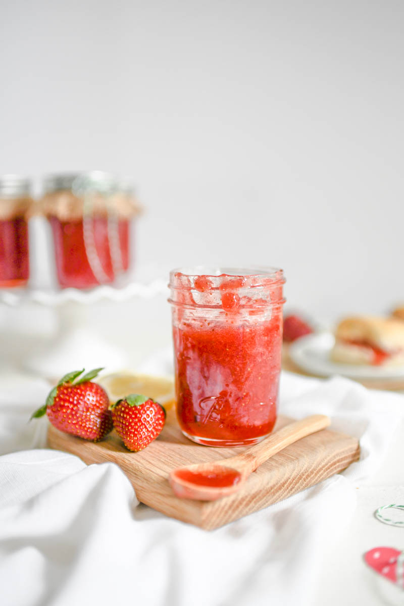 Strawberry Lemonade Marmalade + Summer Breakfast in a Basket
