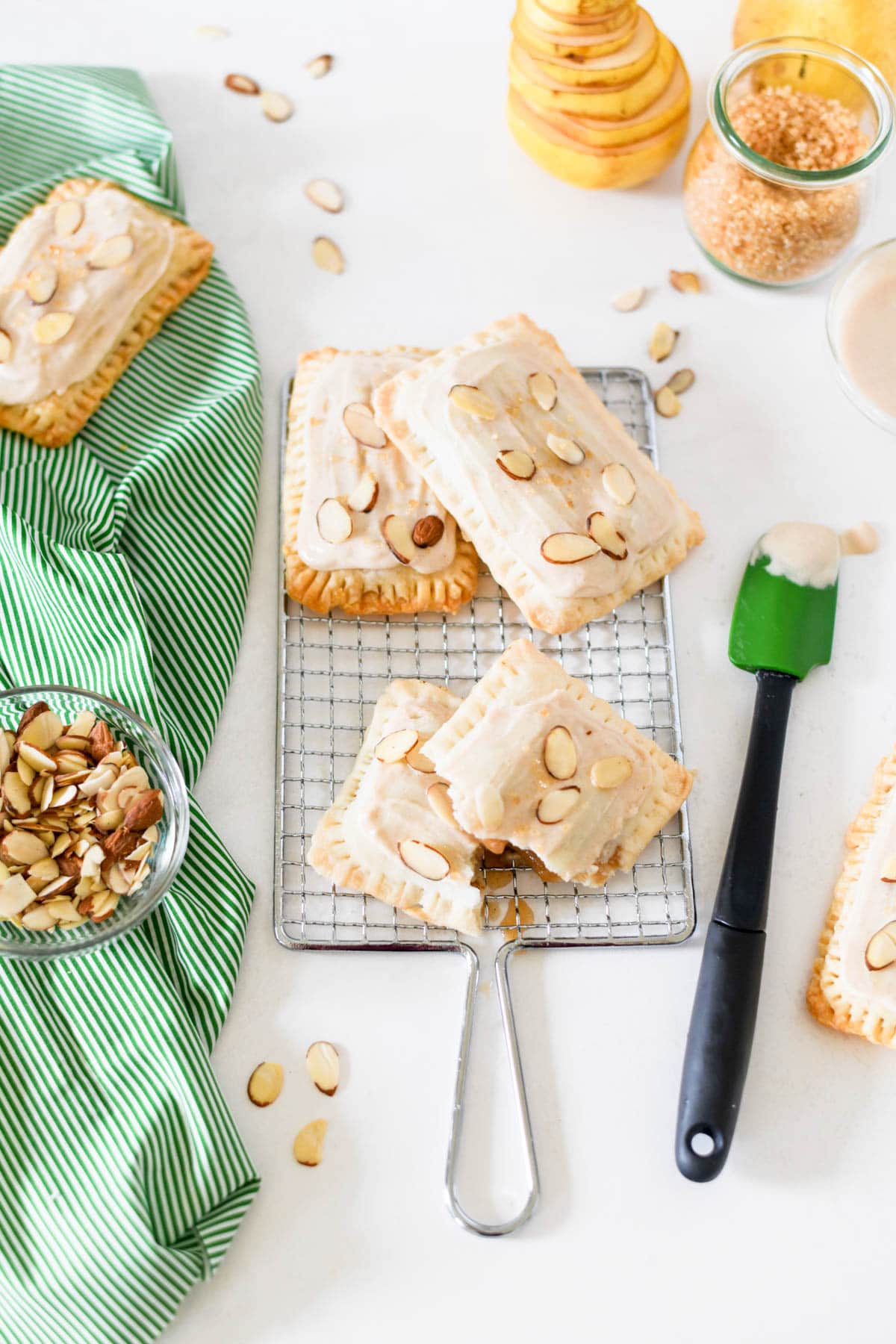 Homemade Spiced Pear Breakfast Pastries