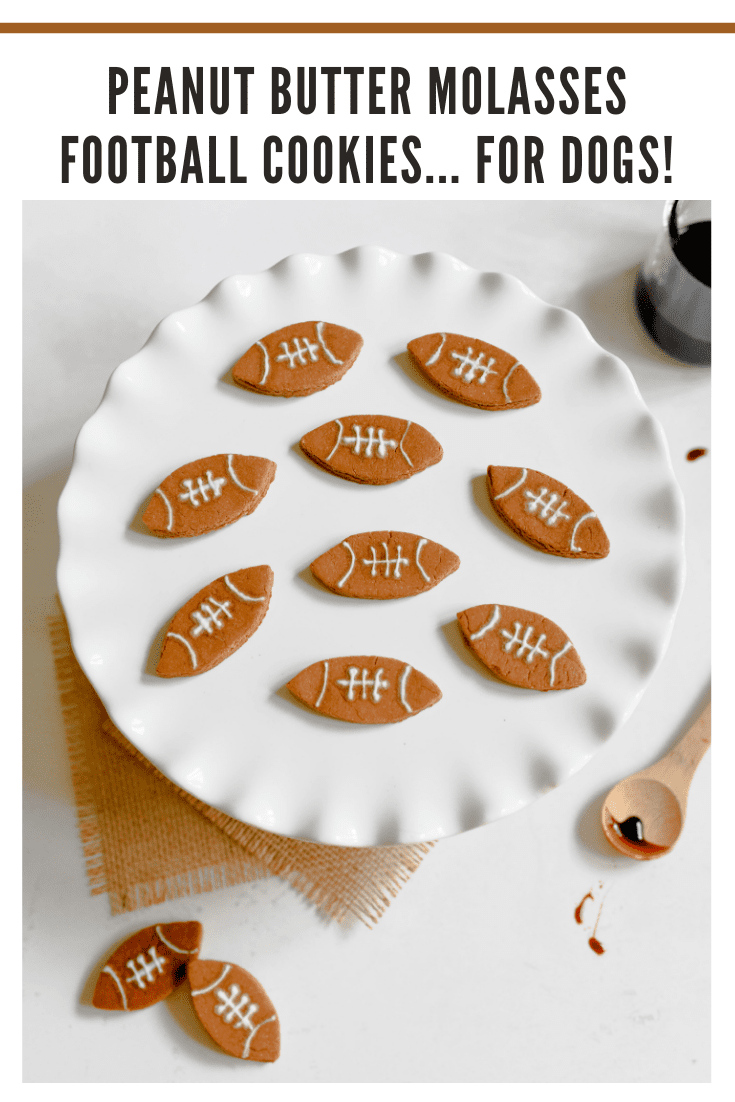 Football Cookies for Dogs 