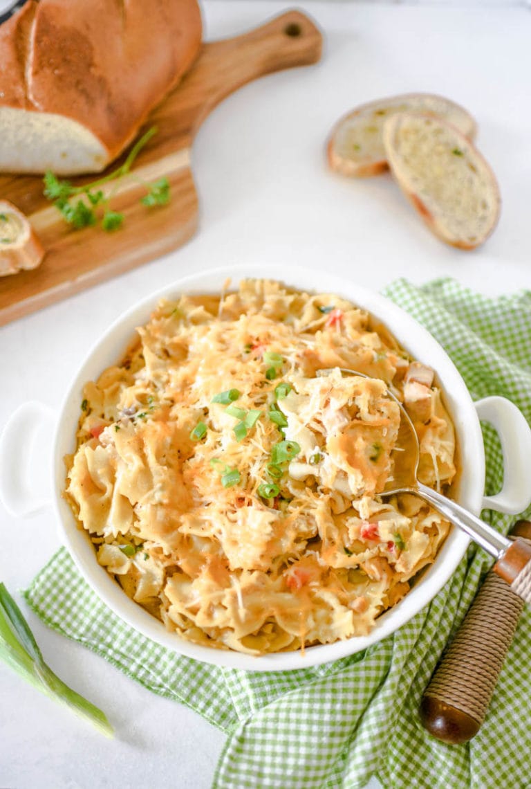 Cajun Chicken Bowtie Pasta