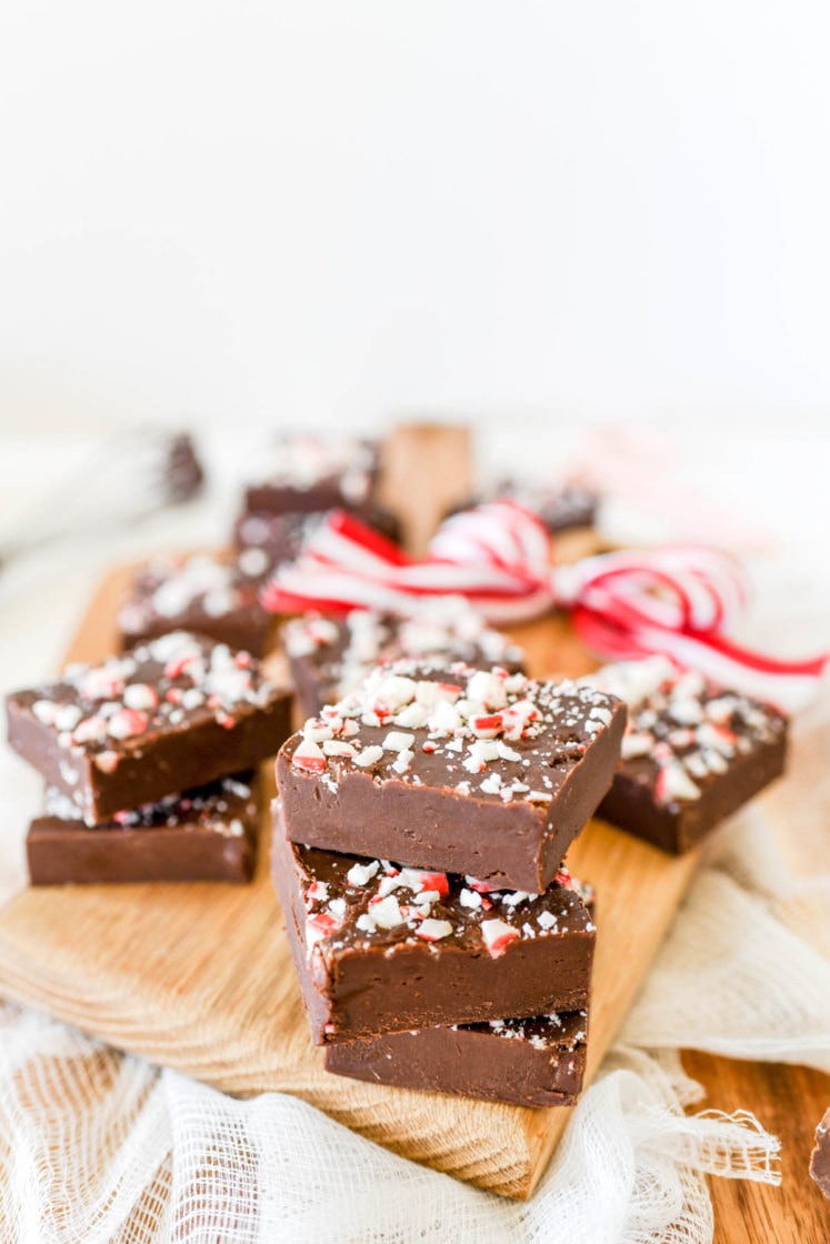 Peppermint Candy Fudge 