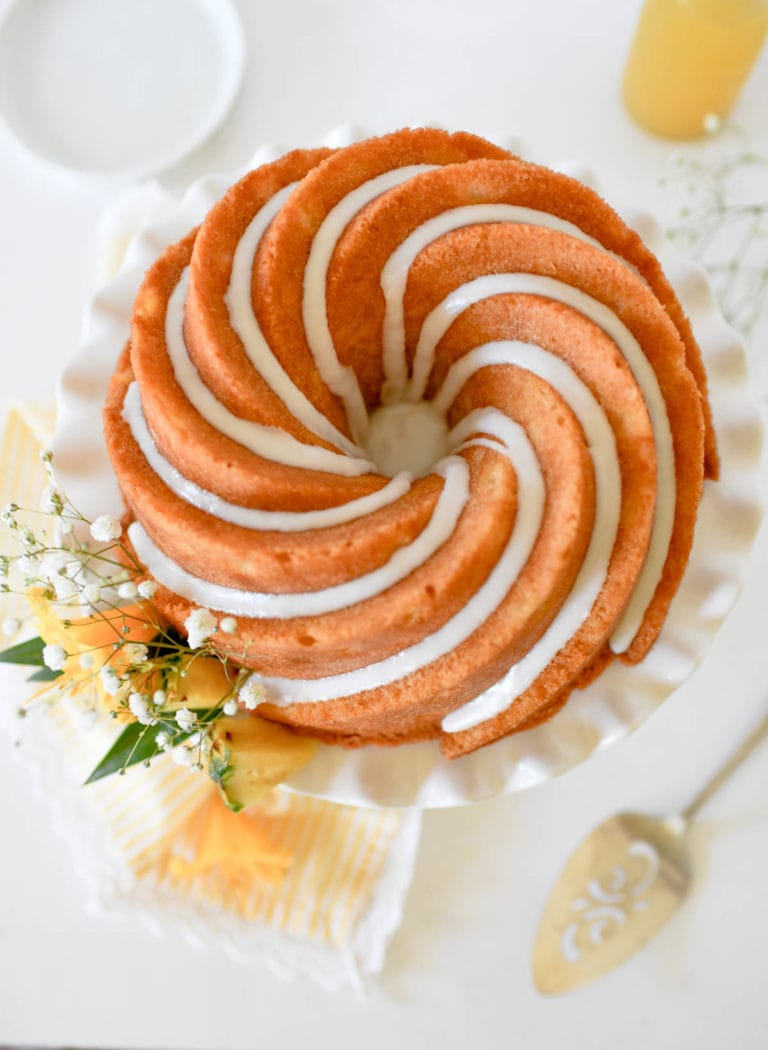 Pina Colada Pound Cake • Aimee's Pretty Palate