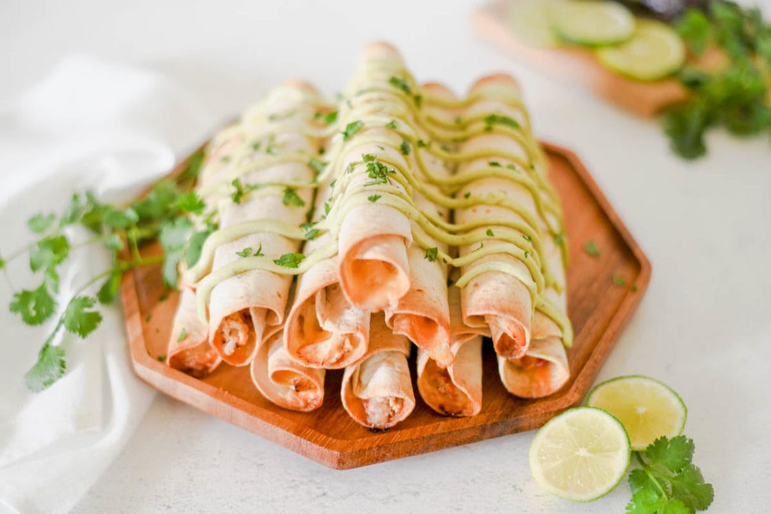 Family Friendly Chicken Taquitos 