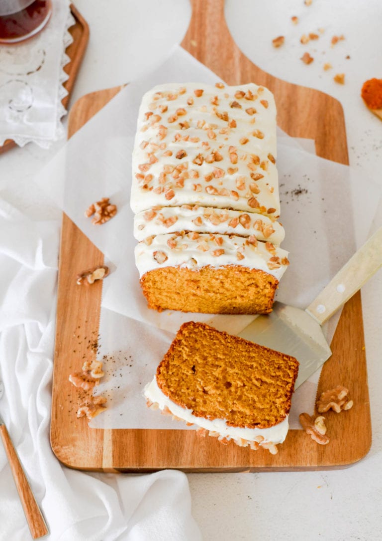 Pumpkin Spice Latte Loaf